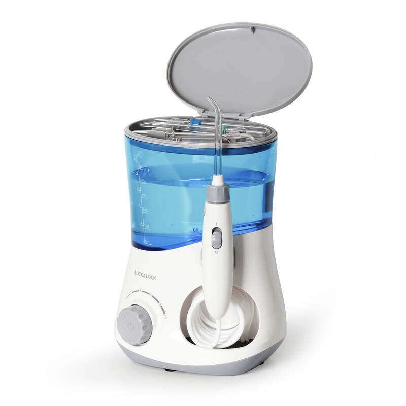 Máy Tăm Nước LocknLock Oral Irrigator, DC12V, 18W, 600Ml, Màu Xanh Dương - ENR111BLU, , large image number null